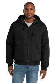 CornerStone TLJ763H Tall Duck Cloth Hooded Work Jacket