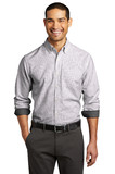 Custom Port Authority ® SuperPro ™ Oxford Stripe Shirt - W657