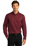 Custom Port Authority® Long Sleeve SuperPro React™ Twill Shirt - W808