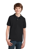 Port Authority Y420 Youth Heavyweight Cotton Pique Polo