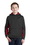 Sport-Tek&#174; Youth Sport-Wick&#174; CamoHex Fleece Colorblock Hooded Pullover - YST239