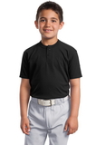 Custom Sport-Tek Youth Short Sleeve Henley. YT210.