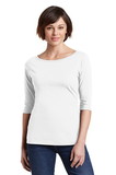 District® Women's Perfect Weight® 3/4-Sleeve Tee - DM107L