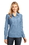 District Made&#174; - Ladies Long Sleeve Washed Woven Shirt - DM4800