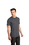 District - Young Mens Gravel 50/50 Notch Crew Tee. DT1400.