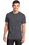 Custom District DT1400 Young Mens Gravel 50/50 Notch Crew Tee