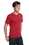 District DT172 Young Mens Textured Notch Crew Tee