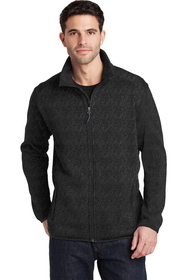 Custom Port Authority&#174; Sweater Fleece Jacket - F232