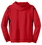 Sport-Tek F246 Tech Fleece Colorblock Hooded Sweatshirt