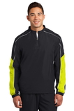 Sport-Tek® Piped Colorblock 1/4-Zip Wind Shirt - JST64