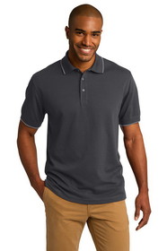 Custom Port Authority K454 Rapid Dry Tipped Polo