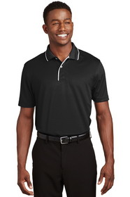 Custom Sport-Tek K467 Dri-Mesh Polo with Tipped Collar and Piping