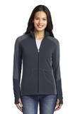 Port Authority® Ladies Colorblock Microfleece Jacket - L230