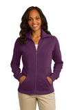 Port Authority® Ladies Slub Fleece Full-Zip Jacket - L293