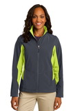 Port Authority® Ladies Core Colorblock Soft Shell Jacket - L318