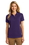 Port Authority L454 Ladies Rapid Dry Tipped Polo