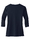Custom Port Authority L517 Ladies Modern Stretch Cotton 3/4-Sleeve Scoop Neck Shirt