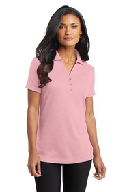 Custom Port Authority L520 Ladies Silk Touch Interlock Polo