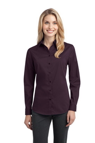 Custom Port Authority&#174; Ladies Stretch Poplin Shirt - L646