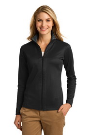 Port Authority L805 Ladies Vertical Texture Full-Zip Jacket
