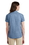 Custom Port & Company LSP11 Ladies Short Sleeve Value Denim Shirt