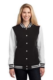Sport-Tek&#174; Ladies Fleece Letterman Jacket - LST270