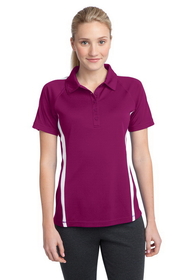 Sport-Tek Women's PosiCharge Micro-Mesh Colorblock Polo | Product | SanMar