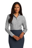 Red House® Ladies Tricolor Check Non-Iron Shirt - RH75