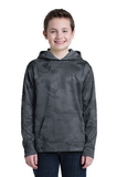 Sport-Tek® Youth Sport-Wick® CamoHex Fleece Hooded Pullover - YST240