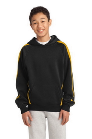 Sport-Tek&#174; Youth Sleeve Stripe Pullover Hooded Sweatshirt - YST265