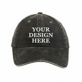 Custom Port Authority LPWU Women's Garment Washed Cap