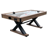 Hathaway BG50337 Excalibur 6-ft Air Hockey Table with Table Tennis Top