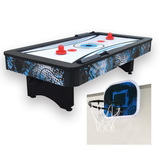 Hathaway BG50361 Crossfire 42-in Tabletop Air Hockey Table with Mini Basketball Game