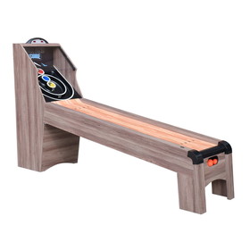 Hathaway BG50375 Shooting Star 9-ft Roll Hop and Score Arcade Game Table with LED Scoring