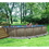 Blue Wave NB12945 Riviera 15-ft x 30-ft Oval 54-in Deep Steel Wall Hybrid Above Ground Pool w/ 8-in Top Rail
