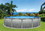 Blue Wave NB2613 Martinique 21-ft Round 52-in Deep Steel Wall A/G Pool w/ 7-in Top Rail