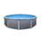 Blue Wave NB2613 Martinique 21-ft Round 52-in Deep Steel Wall A/G Pool w/ 7-in Top Rail