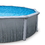 Blue Wave NB2615 Martinique 27-ft Round 52-in Deep Steel Wall A/G Pool w/ 7-in Top Rail