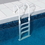 Blue Wave NE1142 Aluminum/Resin In-Pool Ladder for Above Ground Pools
