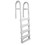 Vinyl Works NE9854 Snap-Lock Deck Ladder for Above-Ground Pools - White
