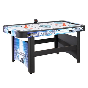 Hathaway BG1009H Face-Off 5-Foot Air Hockey Game Table for Family Game Rooms with Electronic ScoriBG