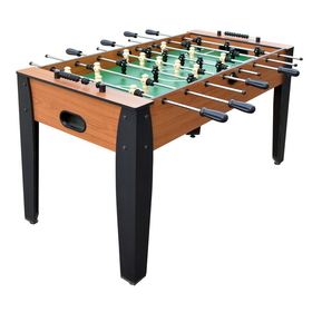 Hathaway BG1033F Hurricane 54-Inch Foosball Table for Family Game Rooms with Light Cherry Finish, Analog ScoriBG and Free Accessories