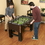 Hathaway BG1035 Primo 56-Inch Foosball Table, Family Soccer Game with Wood Grain Finish, Analog Scoring and Free Accessories