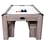 Hathaway BG1137H Driftwood 7-ft Air Hockey Table Tennis Combo Set w/Benches