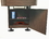 Hathaway BG1212 Challenger 12-Ft Shuffleboard Table w Walnut Finish, Hardwood Playfield, Storage Cabinets
