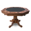 Hathaway BG2351 Kingston Oak 3-in-1 Poker Table w/ 4 Arm Chairs