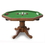 Hathaway BG2351 Kingston Oak 3-in-1 Poker Table w/ 4 Arm Chairs