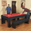 Hathaway BG2530PR Park Avenue 7-Foot Pool Table Tennis Combination with DiniBG Top, Two Storage Benches, Free Accessories