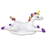 Blue Wave NT2697 Cloud Rider Rainbow Unicorn Inflatable Ride-On Pool Float
