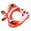 RhinoMaster Play NT6105 Adventurous Fish - Inflatable Pool Tube (Orange)
